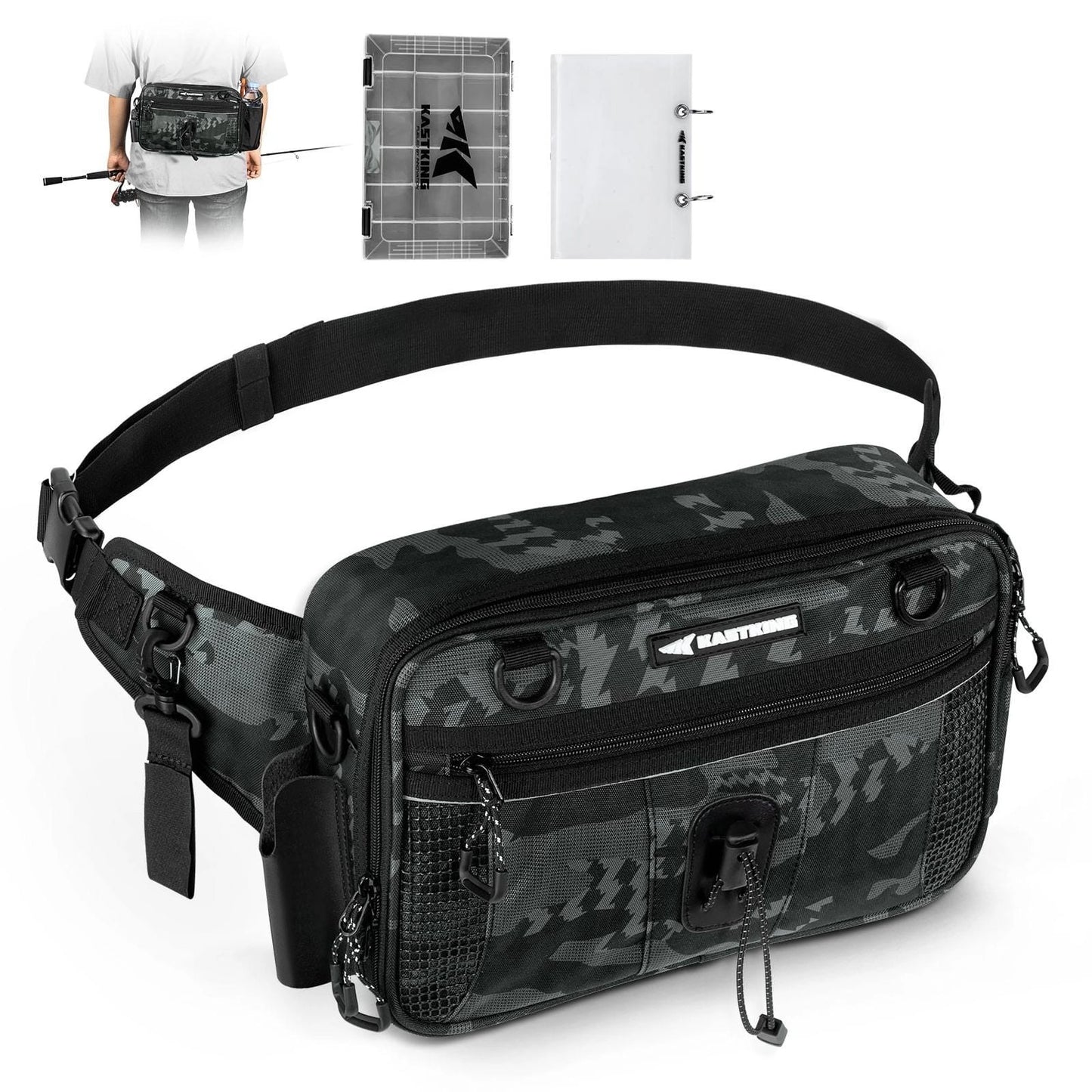 BaitSpaceWaistBagwith1TackleBox