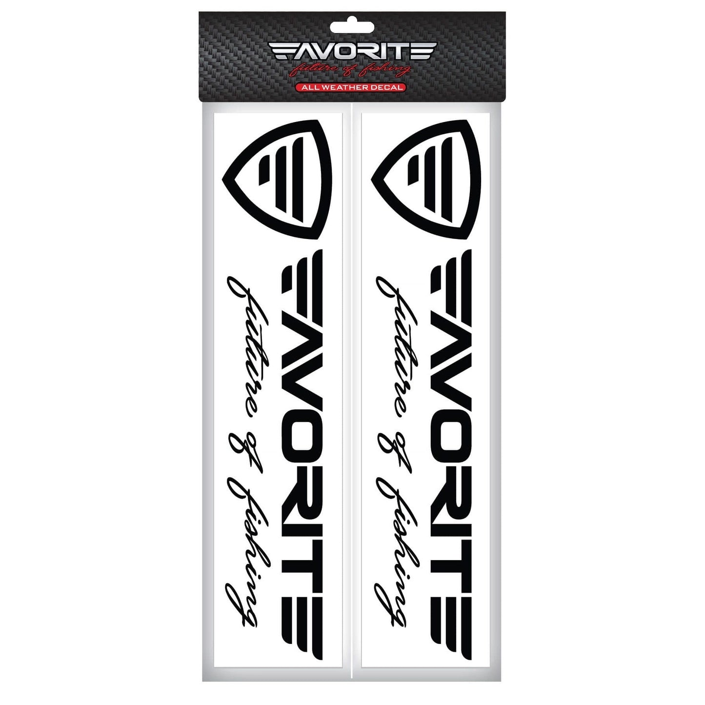 FavoriteLogoDecal,Black,12x2.5