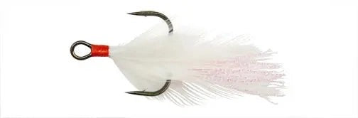 GamakatsuFeatheredTrebleWhite&RedSz6-2pk