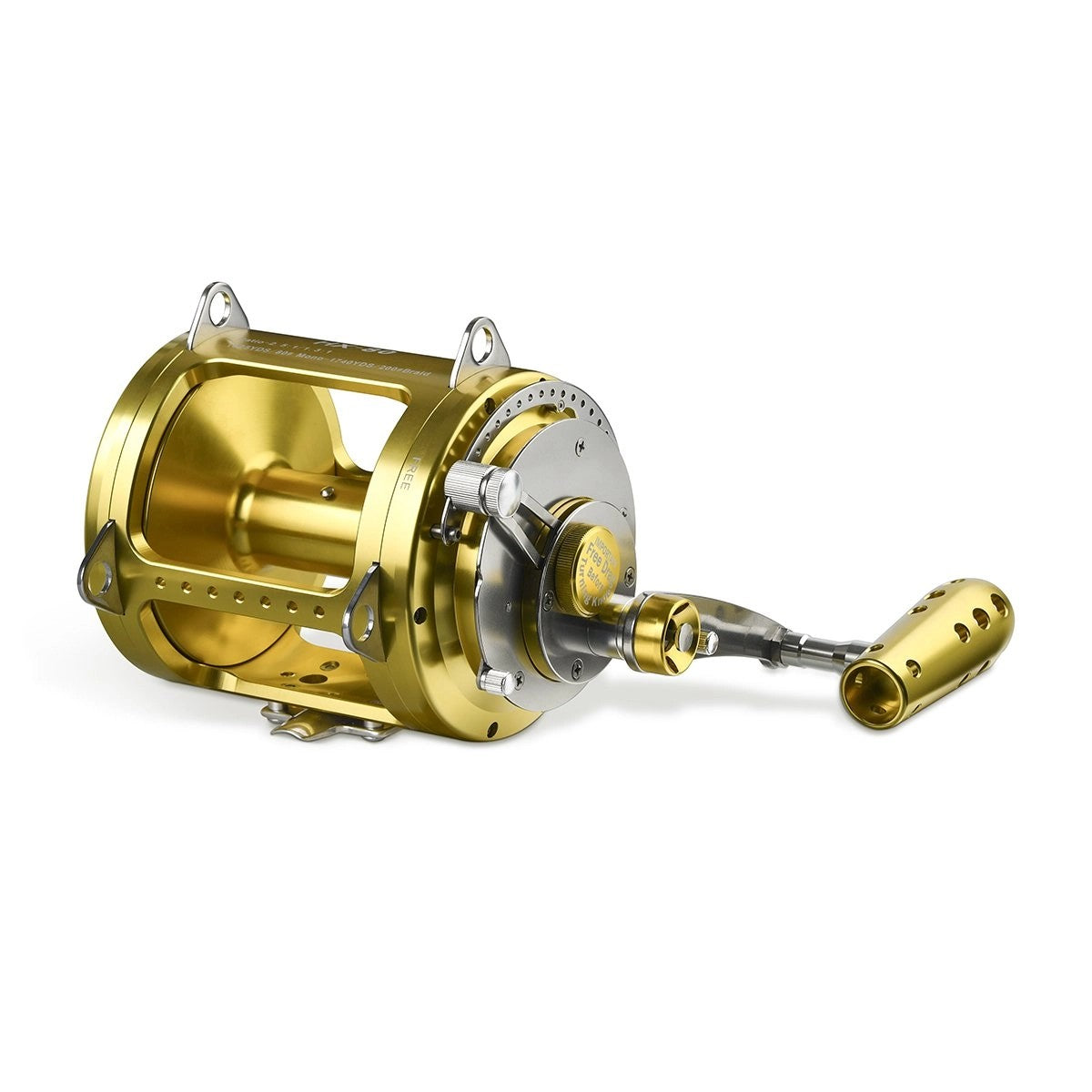 HX80SaltwaterConventional(2Speed)TrollingReel-$565