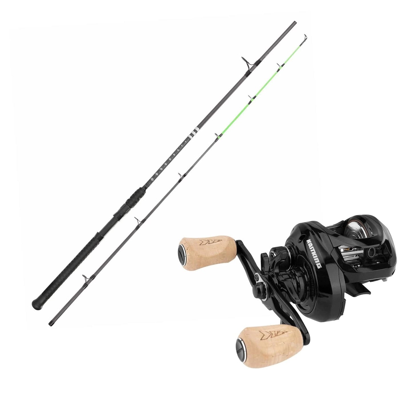 KongandMegatron200BaitcasterRodandReelCombo