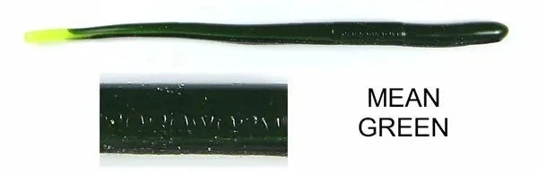 RobowormStraightTail6''-MeanGreen10pk