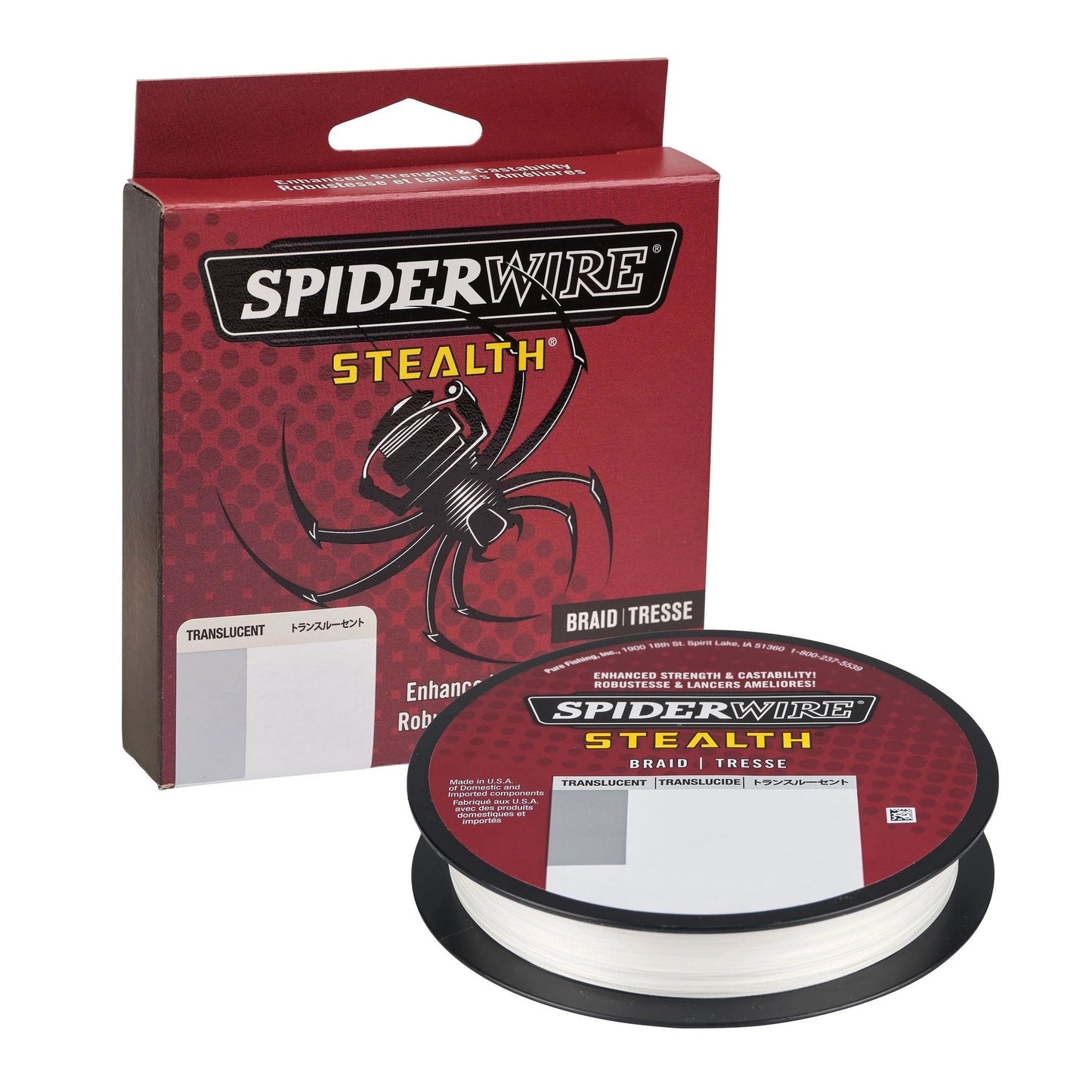 SpiderWireStealth®TranslucentBraid