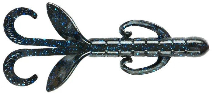 YumChristieCritter4.5''-BlackBlueFlake8pk