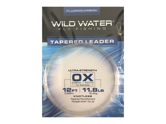 0XFluorocarbonLeader12'Long|3Pack