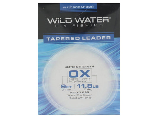 0XFluorocarbonLeader9'|3Pack