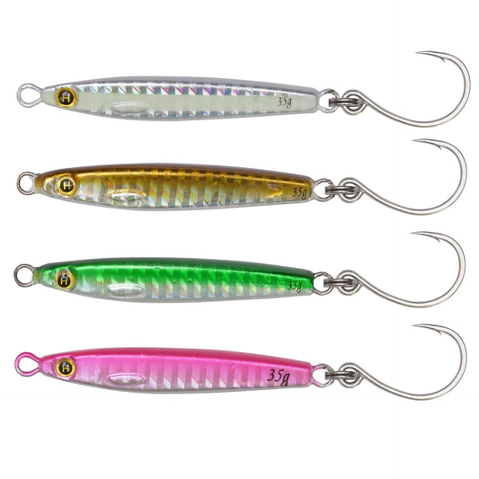 1.25oz(3")HeavyMinnowJigBundle(4pc)