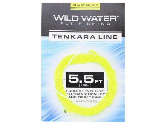 5.5'ChartreuseFurledLevelTenkaraLine|FlyFishing
