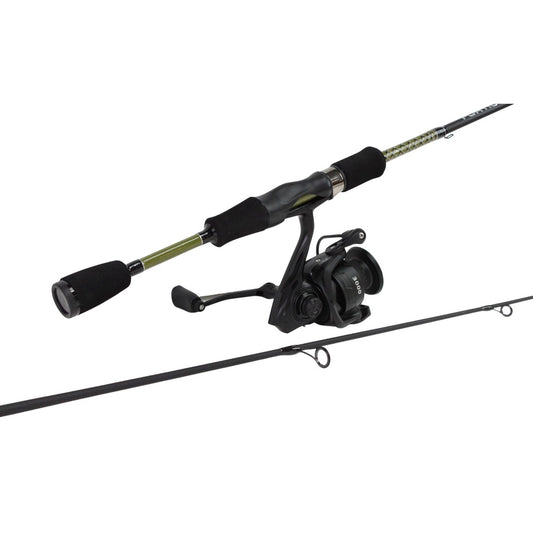 5'6"LightActionSpinningRodandReelPackage2PieceFiberglass/GraphiteSpinningRod|3000SpinningReel|FORTIS