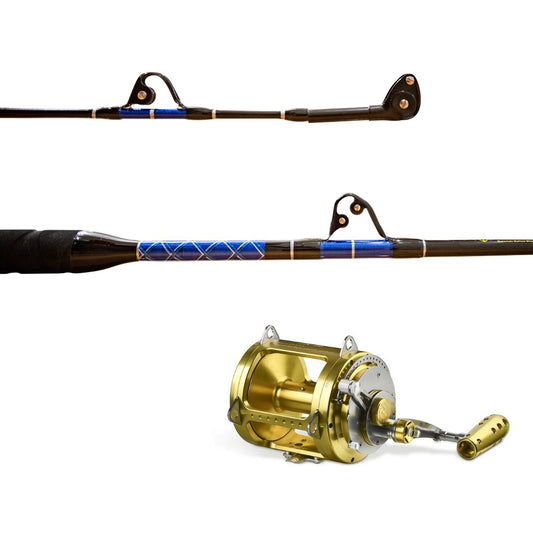 50lbStandupTrollingRollerRod&30WConventionalReel