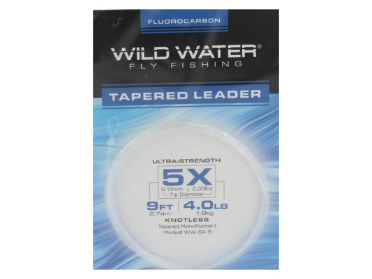 5XFluorocarbonLeader9'|3Pack