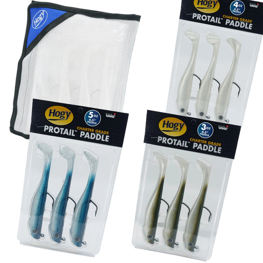 6.5"ProtailPaddleTunaCastingBundle(10pc)