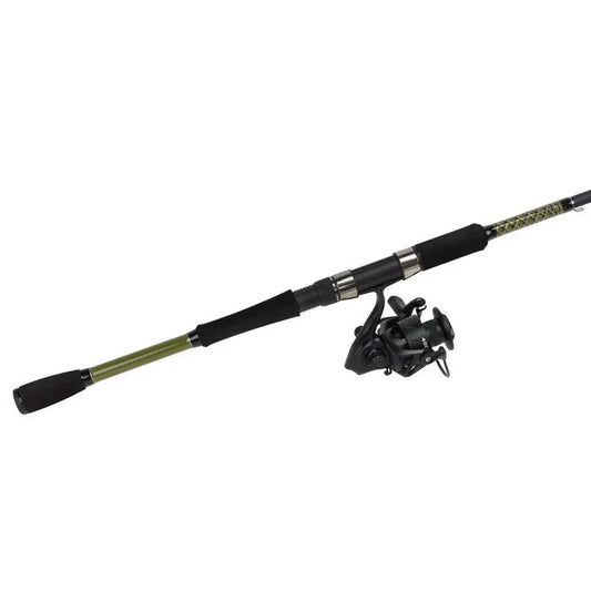 6'6"MediumActionSpinningRodandReelPackage2PieceFiberglass/GraphiteSpinningRod|4000SpinningReel|FORTIS