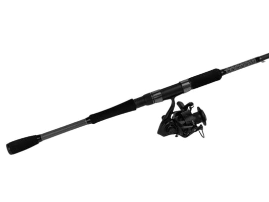 6'6"MediumActionSpinningRodandReelPackage2PieceFiberglass/GraphiteSpinningRod|4000SpinningReel|FORTIS
