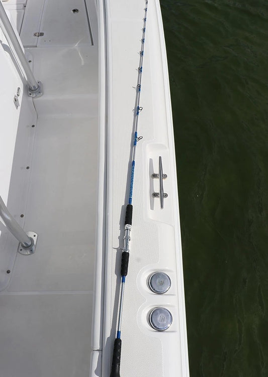 6'6"PlatinumAcidWrappedSlowPitchJiggingRod