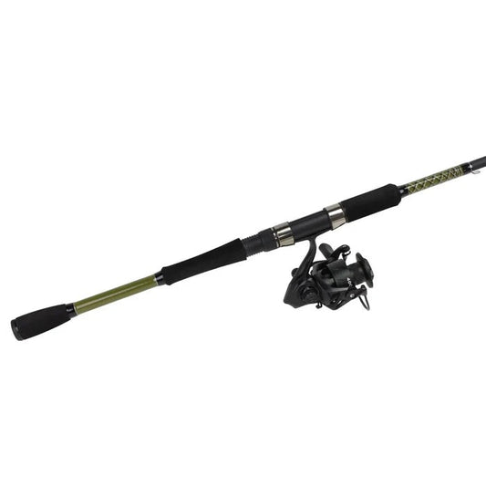 6'MediumActionSpinningRodandReelPackage2PieceFiberglass/GraphiteSpinningRod|3000SpinningReel|FORTIS