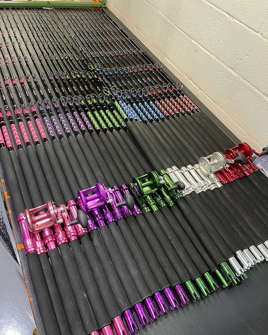 7'KingfishCustomColoredFishingRods20-50#