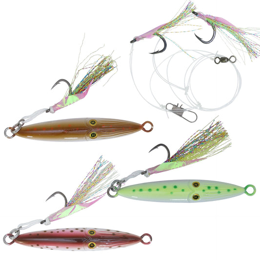 8.5oz(5inch)SquinnowJig&BikiAssortment(4pc)