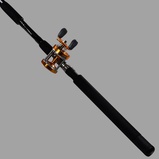 8ft.SabikiBaitFishingRod&BaitcasterReelCombo