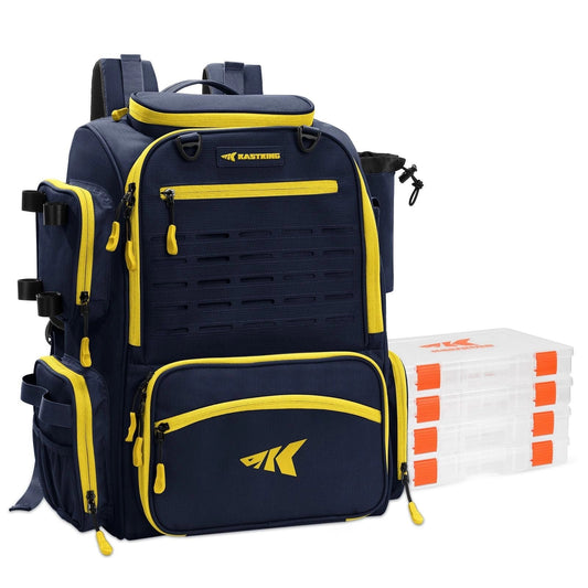 BaitBossFishingTackleBackpackwithRodHolders4TackleBoxes
