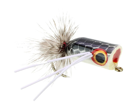 BassPopperSize2|BlackandSilver|Qty.4