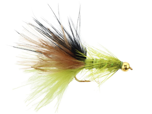 BeadHeadTri-ColorWoolyBuggerSize10|Qty.6
