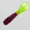 BeaverBottomBaitsCrappieJig-2"MardiGras(Maroon/Chart/GoldSilverFlk)10pk