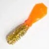 BeaverBottomBaitsCrappieJig-2"BigMama(GoldFlake/OrangeOpaque)10pk