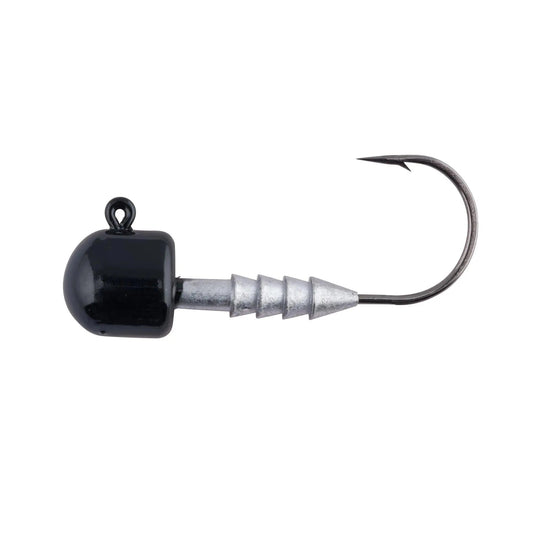 BerkleyHalfHeadJigHeads1/16oz-Black8pk
