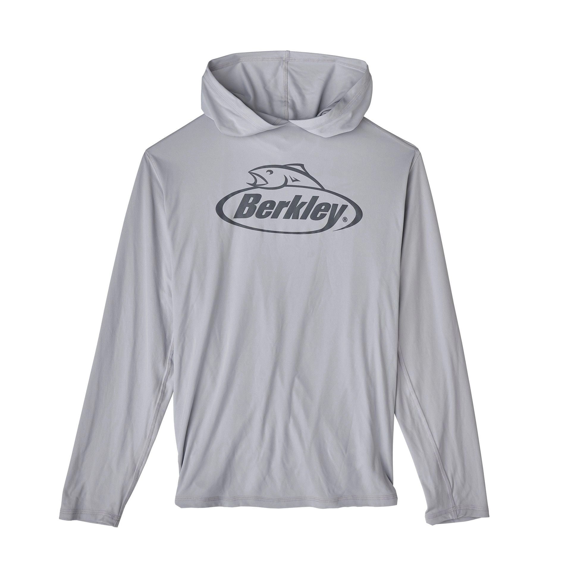 BerkleyLogoPerformanceHoodSunShirt