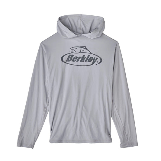 BerkleyLogoPerformanceHoodSunShirt