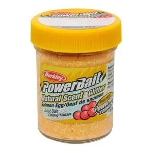 BerkleyNaturalGlitterTroutBait-SalmonPeach