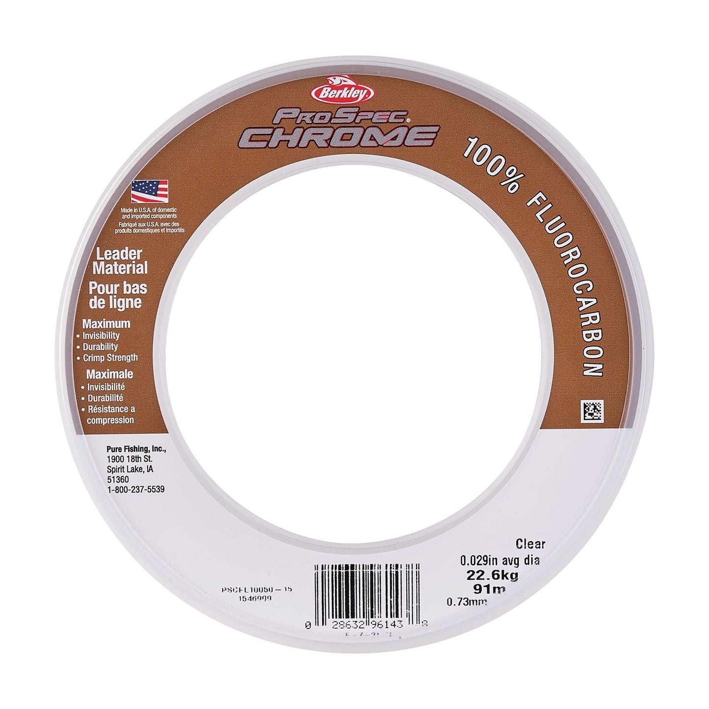 BerkleyProSpec®Chrome100%FluorocarbonLeader