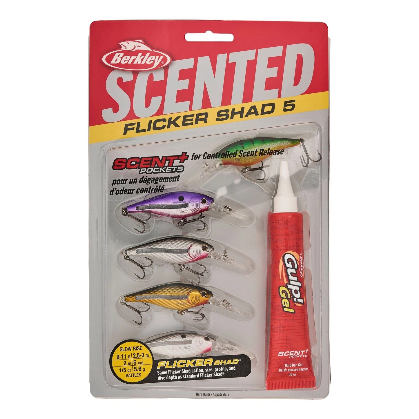 BerkleyScentedFlickerShad®BaitfishPack