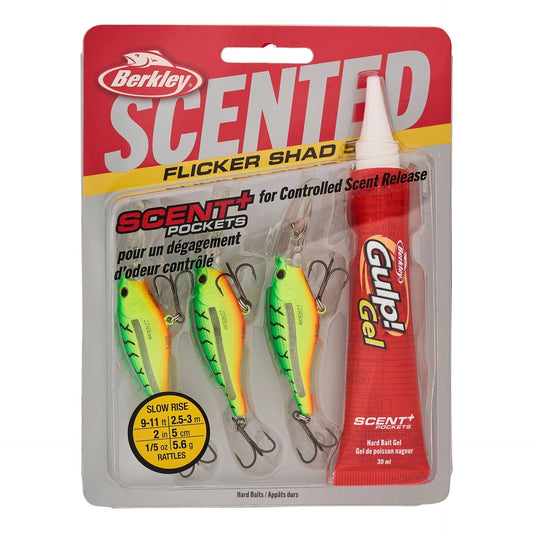 BerkleyScentedFlickerShad®ProPack