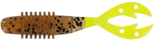 BigBiteBaitsKamikazeSwimon-2.5"PumpkinSeed/ChartreuseTail8pk
