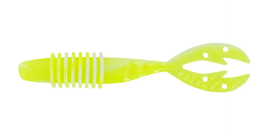 BigBiteBaitsKamikazeSwimon-4.25"ChartWhiteSwirl6pk