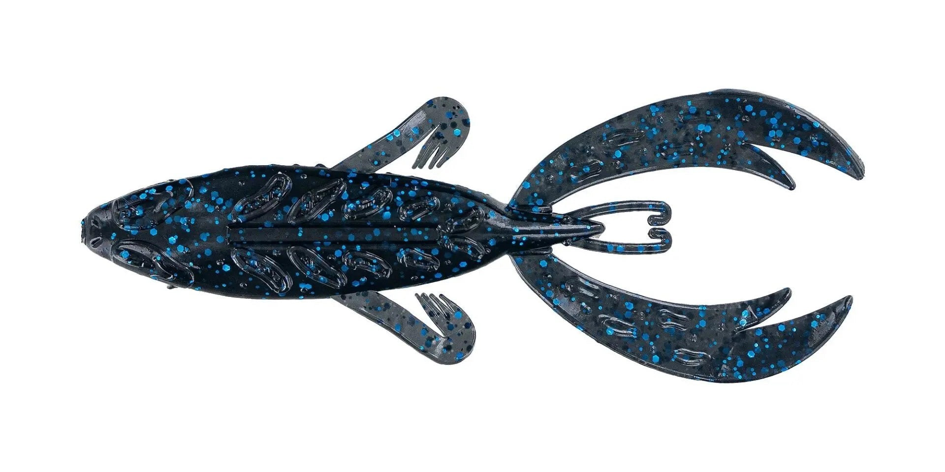 BigBiteBaitsRojasFightingFrog-4"BlackBlueFlake7pk