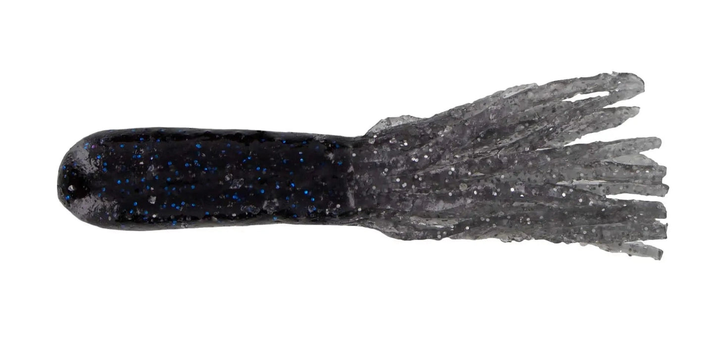 BigBiteBaitsTourTube-3.5"BlackBlue/SmokeSilverFlake10pk