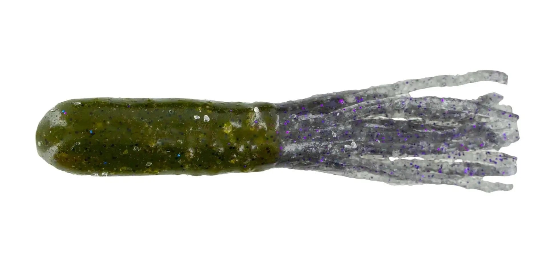 BigBiteBaitsTourTube-3.5"DarkGreenPumpkin/SmokePurple10pk
