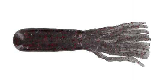 BigBiteBaitsTourTube-3.5"DarkSmokeRedFlake10pk