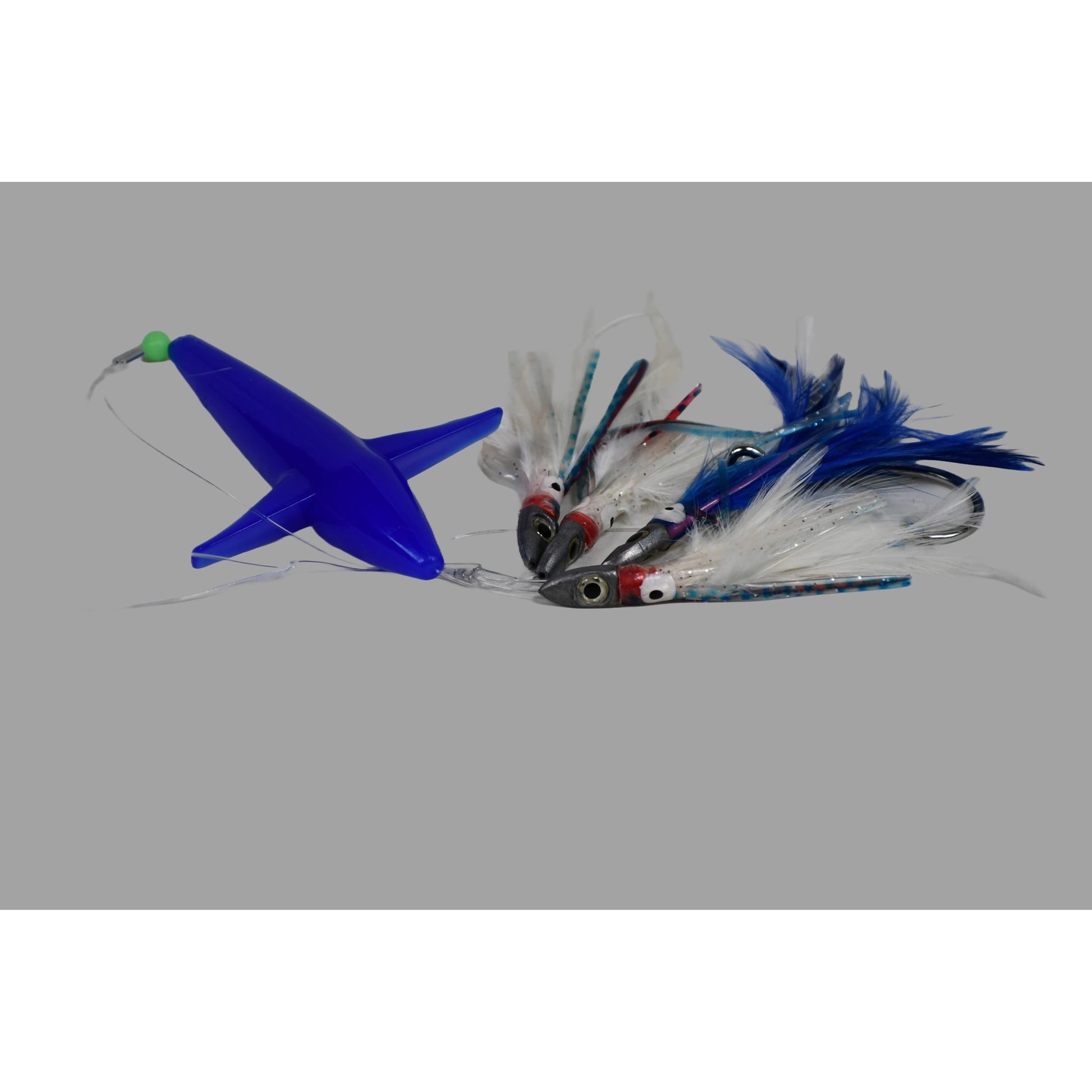BirdTeaserFeatherDaisyChain3Pack-AssortedColorFishingLures