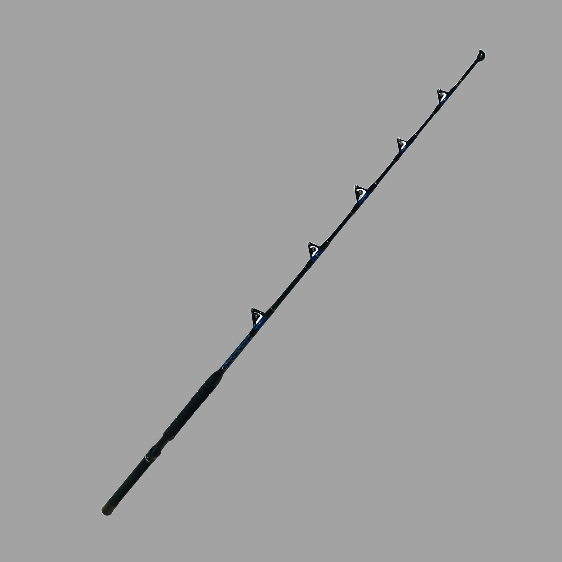 Black&BlueRollerGuideBoatRod