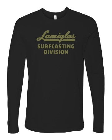 BlackSurfcastingDivisionLongSleeve-Closeout