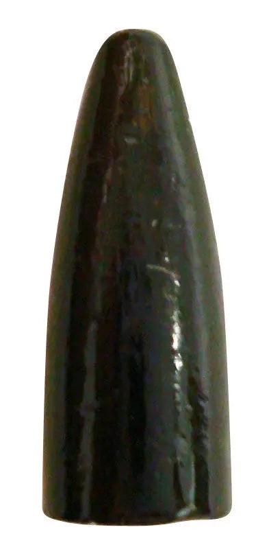 BulletWeightWormBlack1/16oz5pk