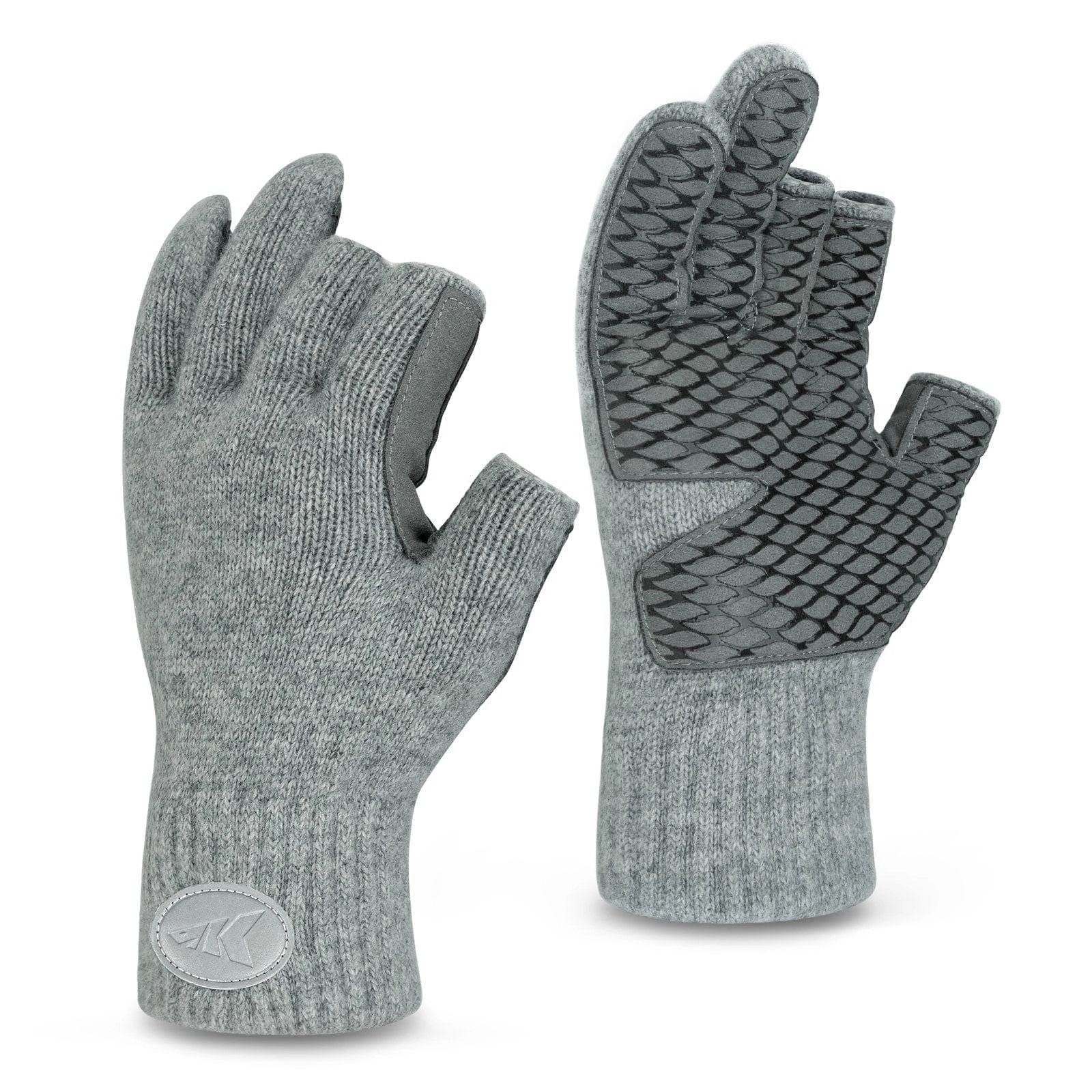 BullyWoolyFingerlessWoolFishingGloves