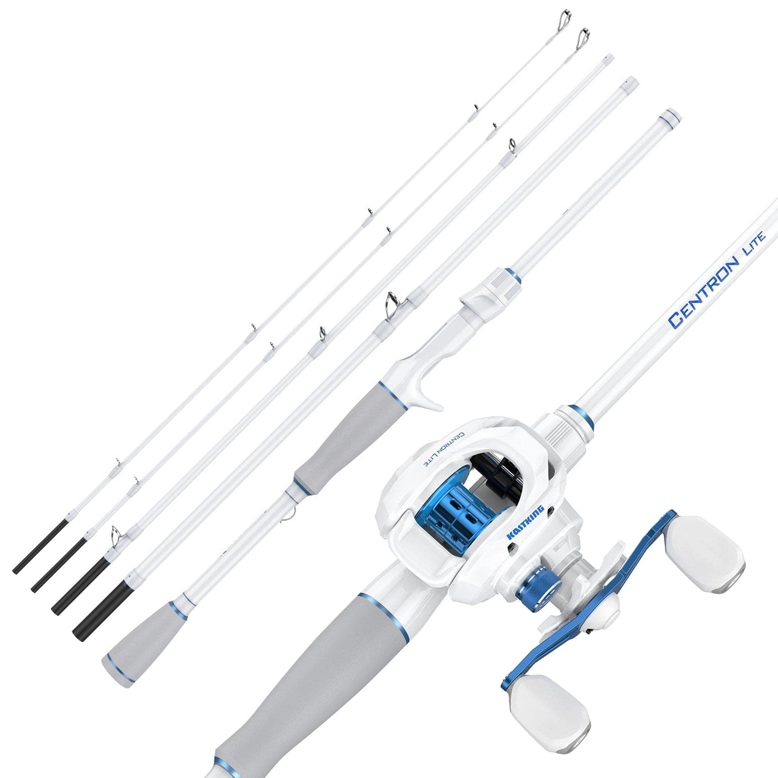 CentronLiteTravelBaitcasterFishingRodandReelCombo