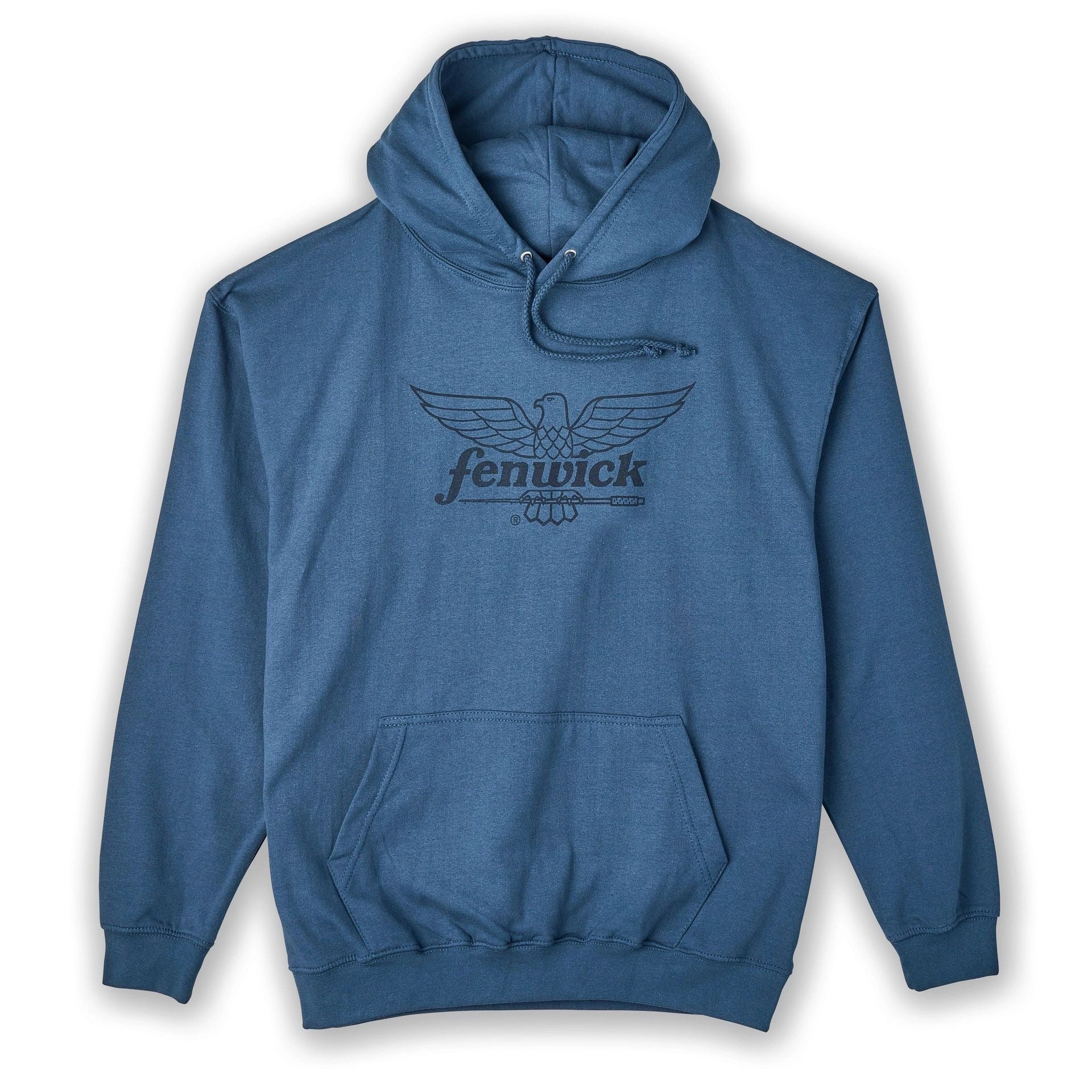 FenwickLogoPulloverFleeceHoodie