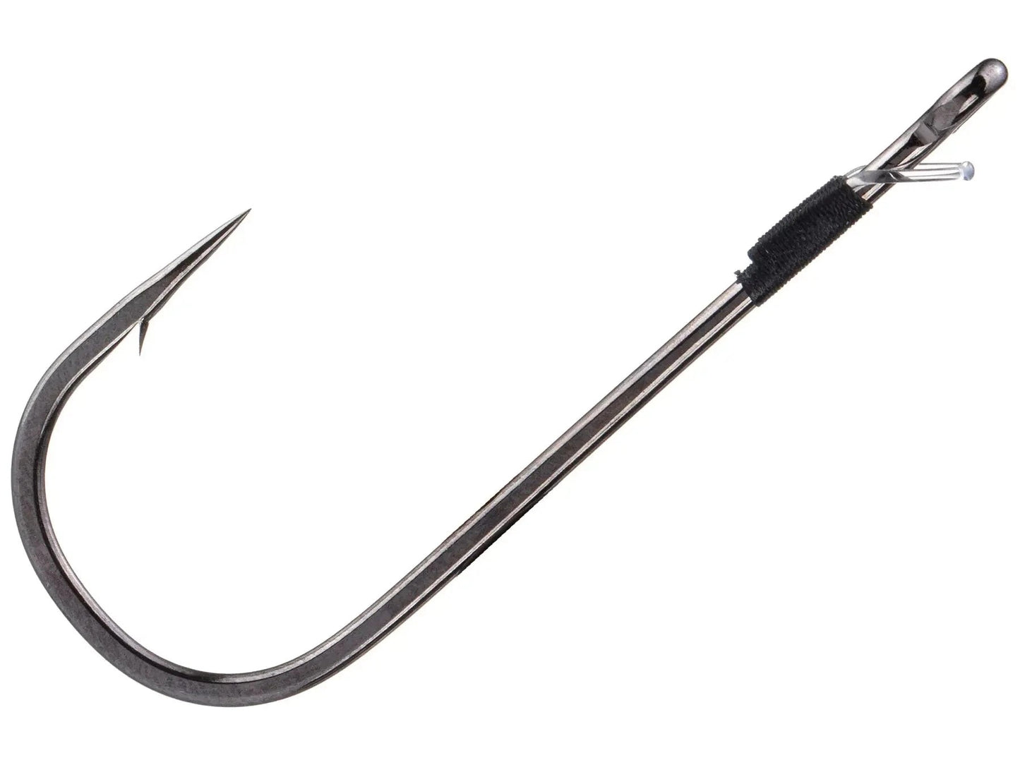 HayabusaFPPHDStraightShankWormHook4/0,BlackNickel-3pc