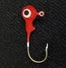 HeadHunterRoundJigHead1/32oz-FloRed10ct